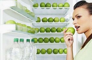pommes vertes et eau pour perdre 10 kg par mois