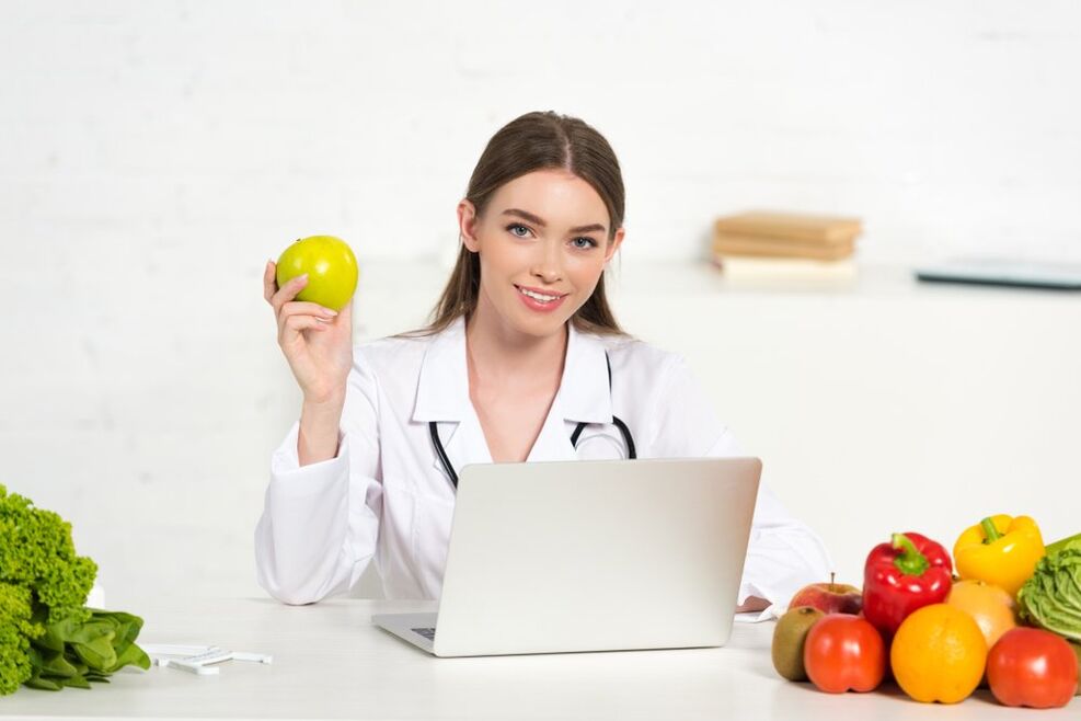 le médecin recommande des fruits pour un régime hypoallergénique