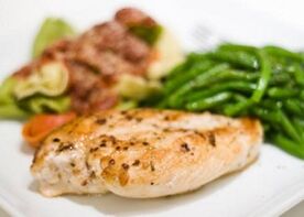 Poitrine de poulet au four au menu pour ceux qui veulent réduire le cholestérol et perdre du poids