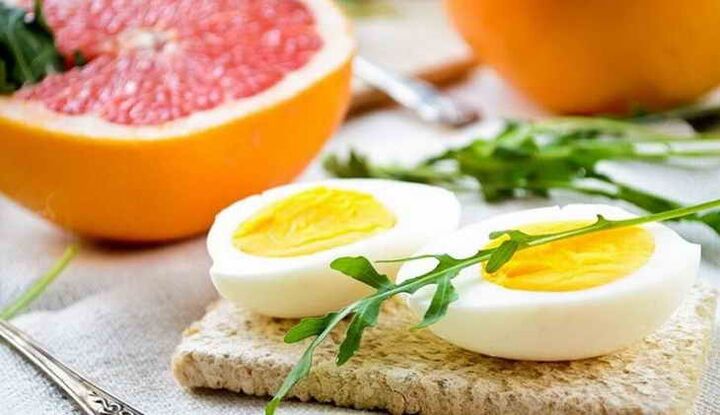 régime au blanc d'oeuf